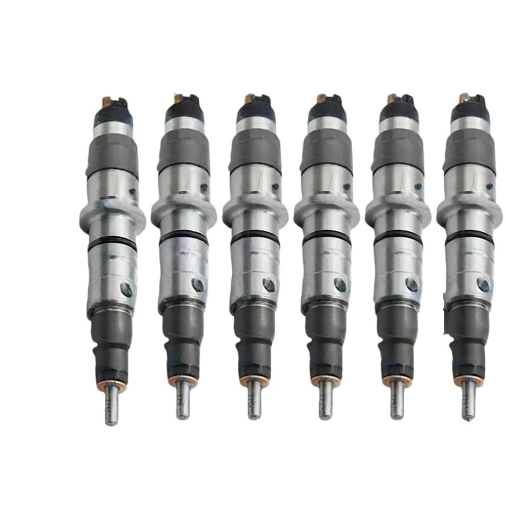 Fuel Injectors 6PC 0445120070 3976631 Diesel Injector 0445 120 070 for ISLE 8.9L for Kamaz 6520-19 6520-B4 8L 4930485 4942359