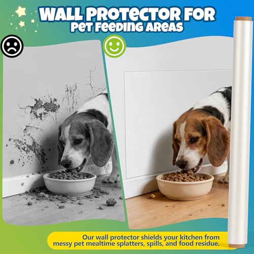 Protector electrostática plástico Loiion mate autoadherente que cuida paredes contra roces 6