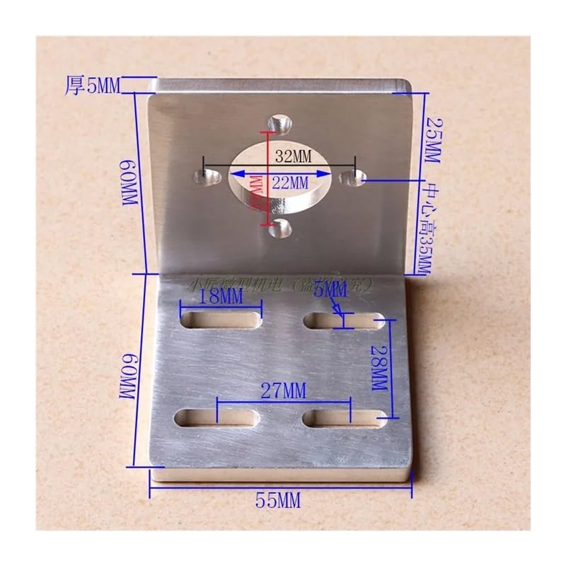 KOKYLEZN 755 775 885 895 997 DC High Speed Electronic Starter Base Metal Bracket(Aluminum)