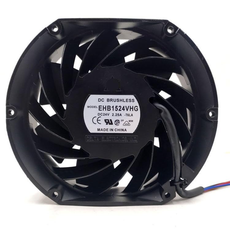 EHB1524VHG 24V DC 2.25A 170x170x50mm 17CM High Airflow Fan 17050 for Inverters & Industrial