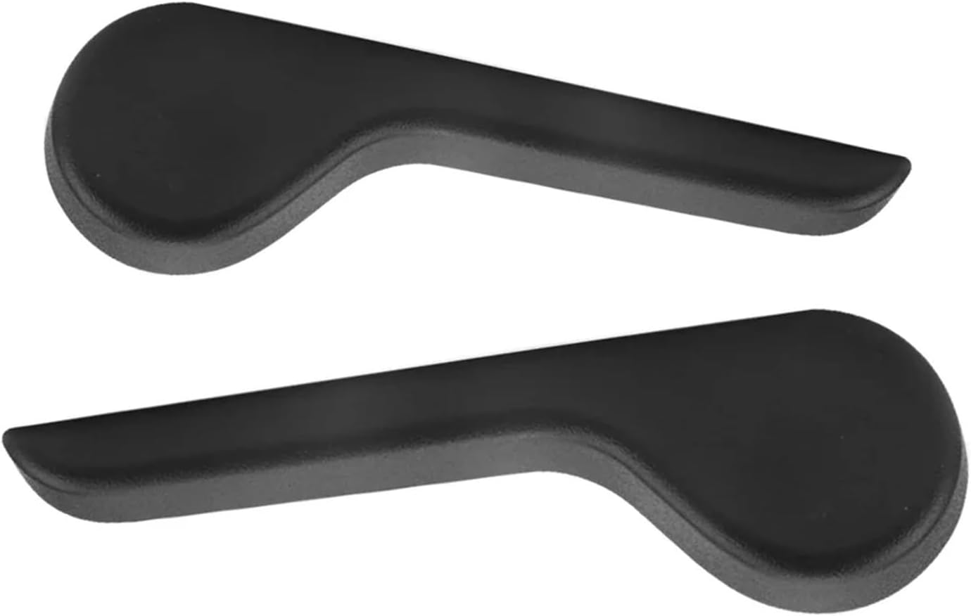 1Pair Fit for Seat Adjust Lever Pull Handle Replacement Fit for Chevy Silverado Fit for GMC Sierra Yukon Both Side Front(Black 1 Pair)