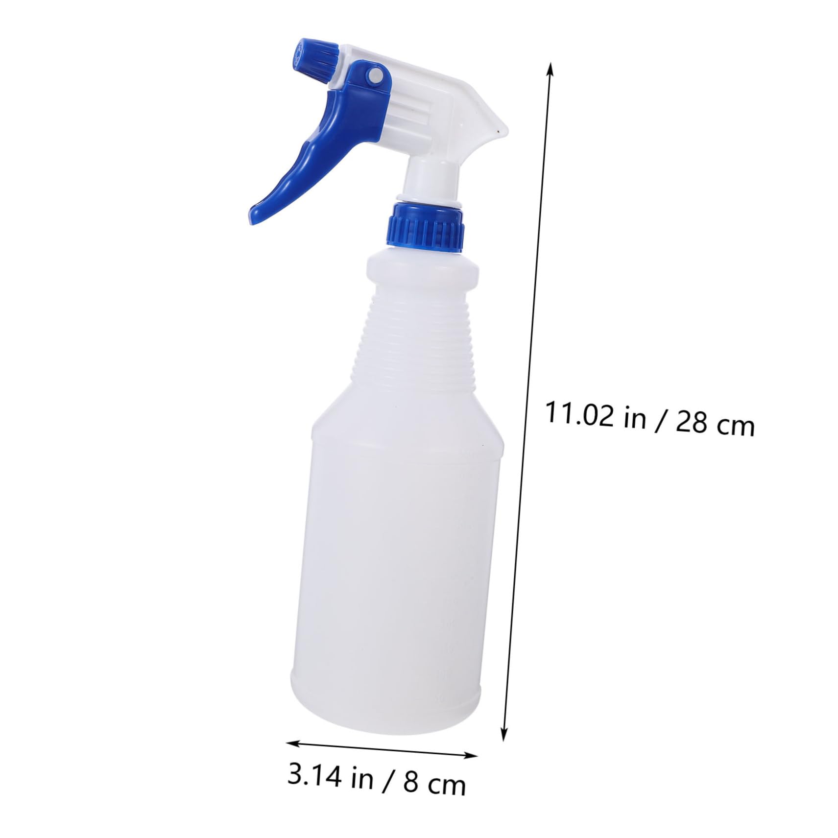 Healvian Spruzzino Piccolo in Pe da 750ml, Flacone Riutilizzabile 8 Pezzi | Ugello Casuale, Uso per Piante e Salone, Leggero e Pratico per Nebulizzare Colore Casuale