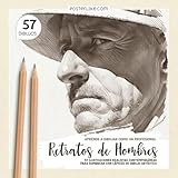  Aprende a Dibujar como un Profesional. Retratos de Hombres: 57 Ilustraciones Realistas Contemporáneas para Sombrear con Lápices de Dibujo Artístico