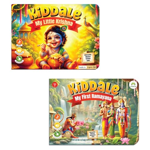 Image of Kiddale Musical Epics: Ramayana & Krishna - Interactive Sound Book Pack of 2