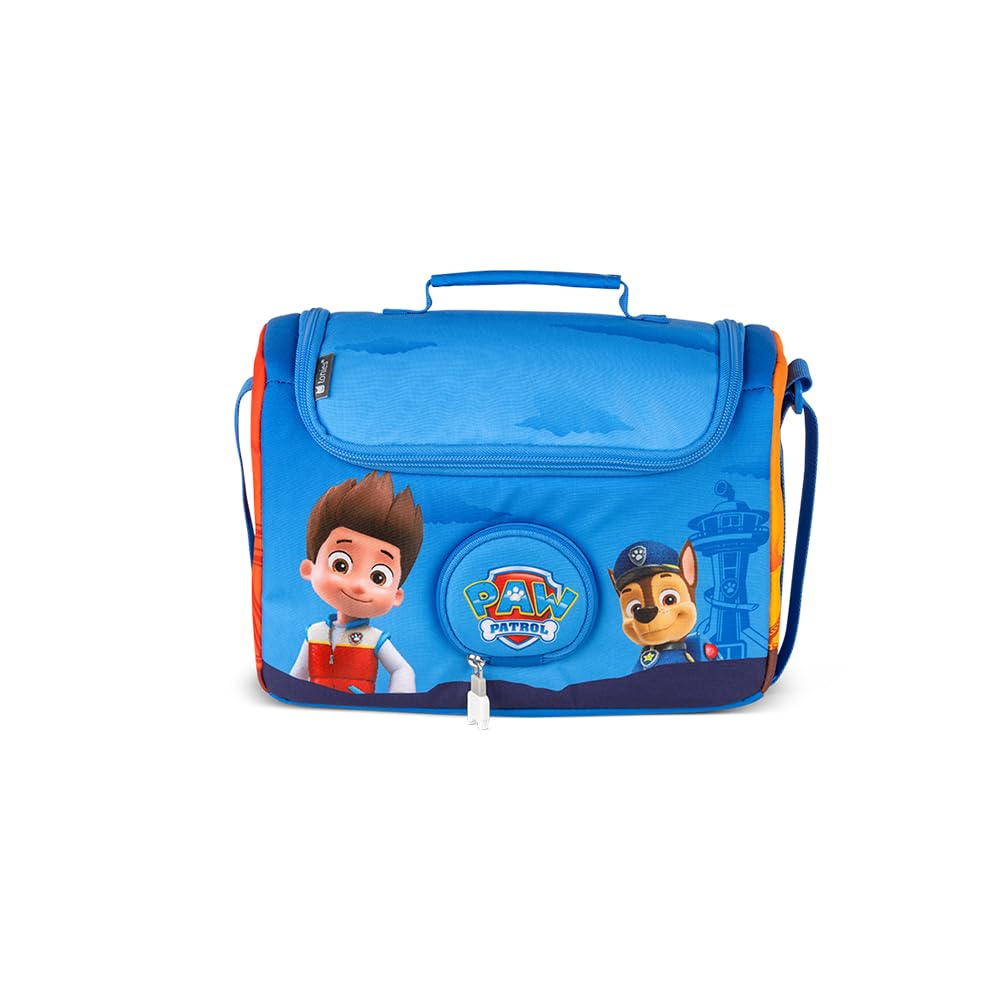 tonies Sac Bandoulière - La Pat' Patrouille Sac de Transport pour Ranger la Toniebox, Le Casque Audio Chuchote, la Station de Recharge, et Jusqu’à 8 Figurines