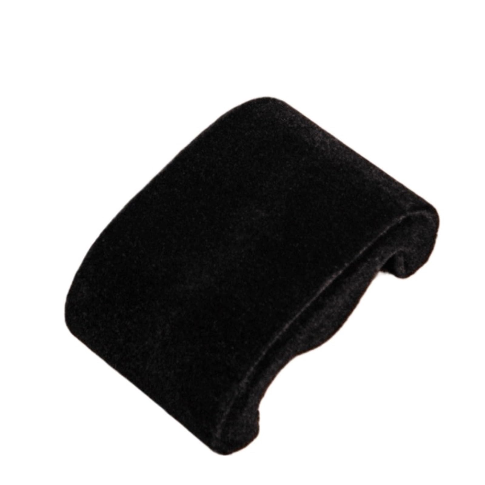 WUYXTO 5pcs Soft Suede Velvet Watches Storage Pillow Display Fixed Wristwatch Cushion Multi Functional Pillows Watch For Packaging(A-Black)