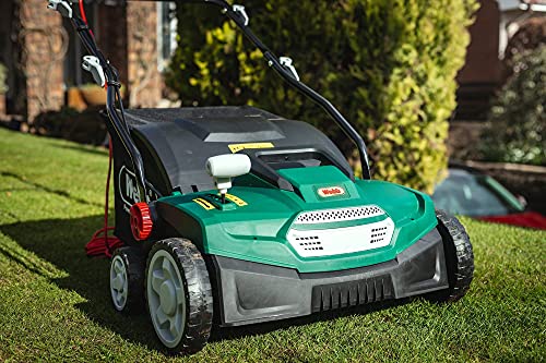 Webb 2-in-1 1500W Electric Lawn Aerator Scarifier Lawn Rake, 36cm Width, Large 45L Collection, 5 Working Depths, 10m Cable - 3 Year Warranty 6 Webb 2-in-1 1500W Electric Lawn Aerator Scarifier Lawn Rake, 36cm Width, Large 45L Collection, 5 Working Depths, 10m Cable - 3 Year Warranty - Image 6