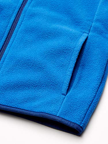 Image of Amazon Essentials Boys and Toddlers' Polar Fleece Full-Zip Mock-Neck Vest