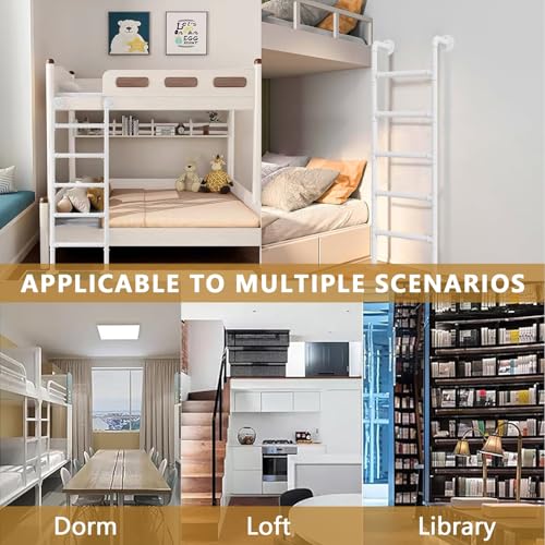 Échelle de lit superposé stable en métal pour éviter les chutes au sol
