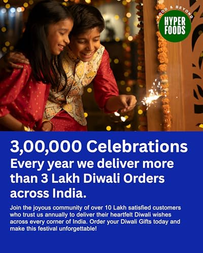 Image of HyperFoods Diwali Hamper Gifts DryFruit Combo Pack Rawfruit's Handcrafted Potli Blue Dry Fruits Pack of 4 Almond Cashew Raisins Pistachios 495 Gr Diwali Gifts for Family and Friends DryFruit Gift Box