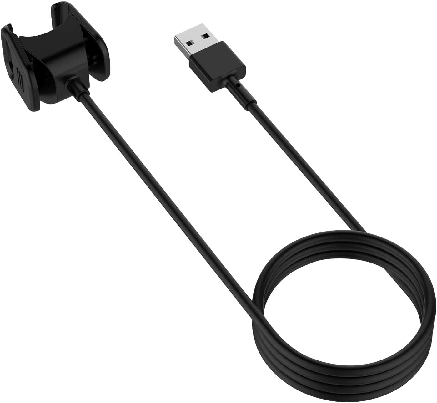KingAcc Charging Cable Compatible with Fitbit Charge 3 Charger, 1-Pack 3.3ft Replacement USB Charging Cradle Adapter Charger Cable for Fitbit Charge 3 Tracker