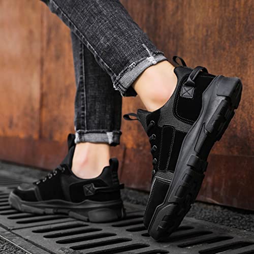 Kifral Men's Casual Shoes Boots Men Low-Top Outdoor Mountaineering Tooling Tide Shoes Trend All-Match Casual Sports Shoes For Mens (Color : Beige, Size : 6.5 Uk) #TOP5