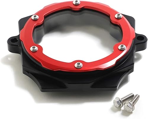 Miniatura 2 de Cubierta lateral de culata 3 con ventana transparente, cubierta de eje de leva transparente para Yamaha Raptor 700 2006-2022, 1S3-11185-00-00,