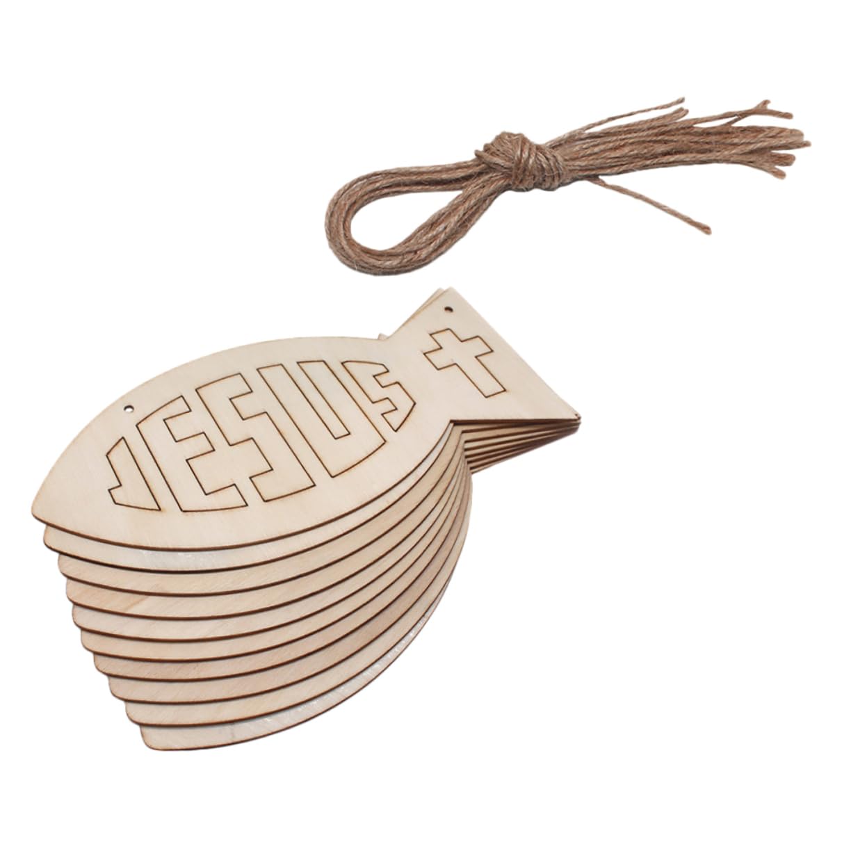 DIYEAH DIY Fish Craft Cutouts Hand-Painted Hanging Decor Boys and Girls Graffiti Toys Set