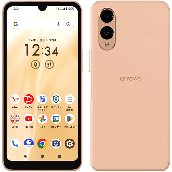 SoftBank arrows We2 本体 ソフトバンク、6.1型HD＋液晶搭載の5Gスマートフォン「arrows We2」を