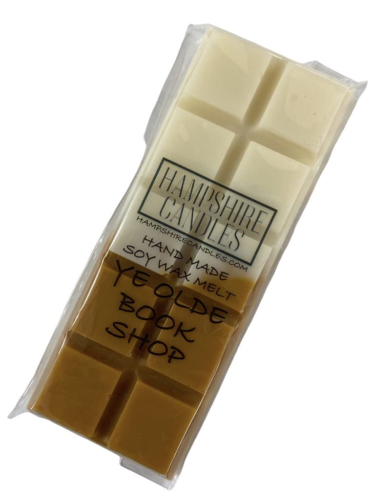 Ye Olde Bookshop Wax Melts | Highly Scented | Soy Wax | Handmade Snap Bar (1 Bar)