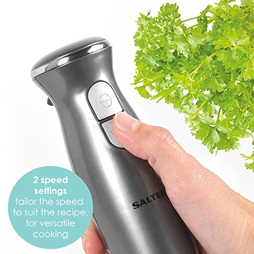 Batidora de mano fácil de limpiar con barra desmontable Salter Cosmos 8
