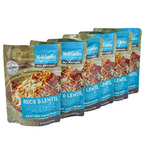 Wild Garden Heat and Serve Pilaf, Rice & Lentil, Fully