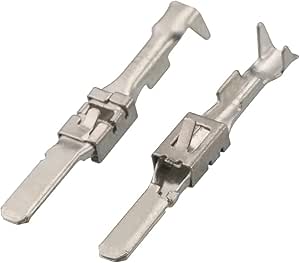 20/50/100/200/Pcs 2.8mm Broches H62 Laiton étamé Câblage Cuivre Bornes Automobile Connecteur