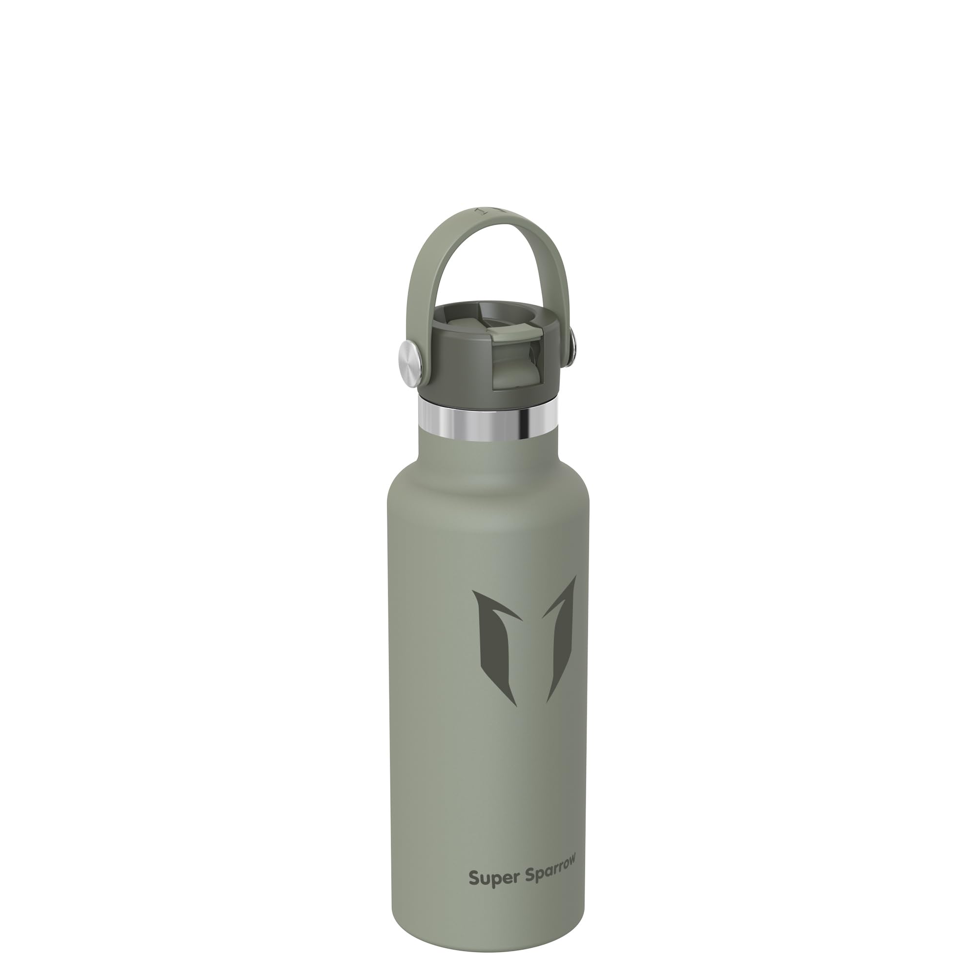 Super Sparrow Borraccia Termica, Acciaio Inox Bottiglia Termica - 350ml, 500ml, 750ml, 1L - Senza BPA Borracce, Borraccia Bambini per Scuola, Sport, Campeggio, Yoga, Palestra, Ciclismo