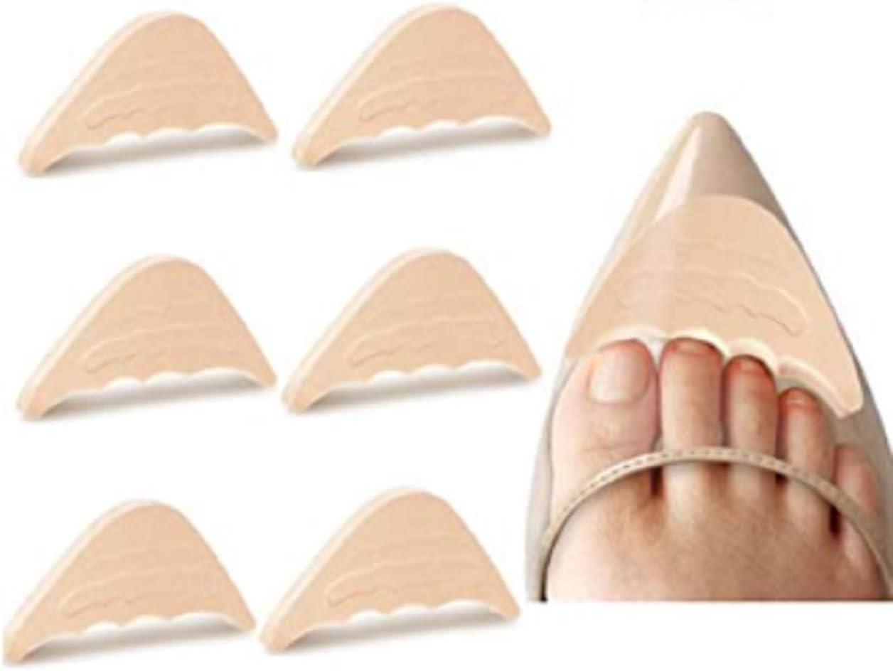 Shoe Toe Filler, 3 Pairs Shoe Inserts Reduce Slip Forward Impact Improve Shoes