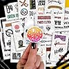 100Pcs Grunge Stickers, 90's Grunge Music, Rock Stickers, Rock Band Decals, Music Gifts for Men and Women #3