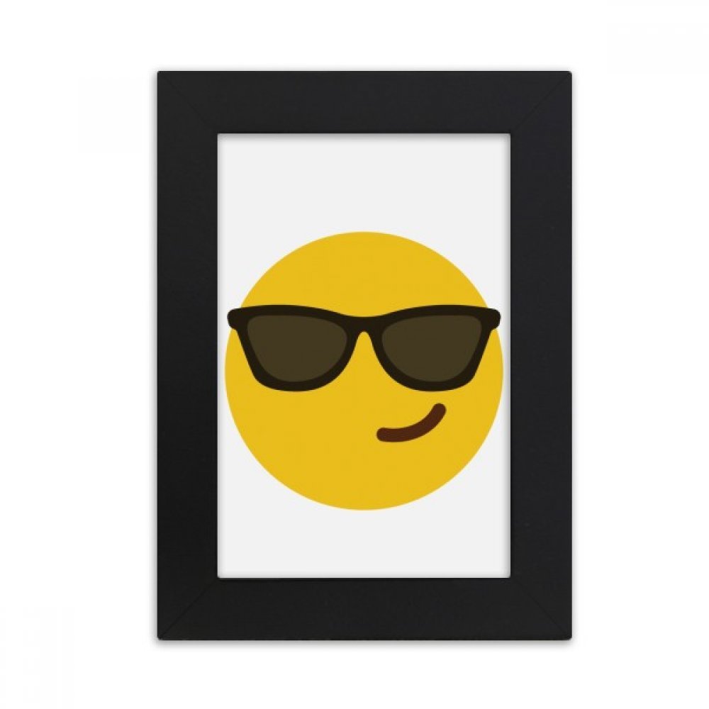 Cadre photo noir chat cool de bureau idée cadeau originale pour anniversaire et décoration de maison
