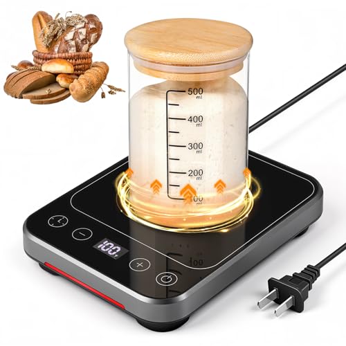 Sourdough Starter Warmer Mat, Sourdough Heating Mat for 24–4...