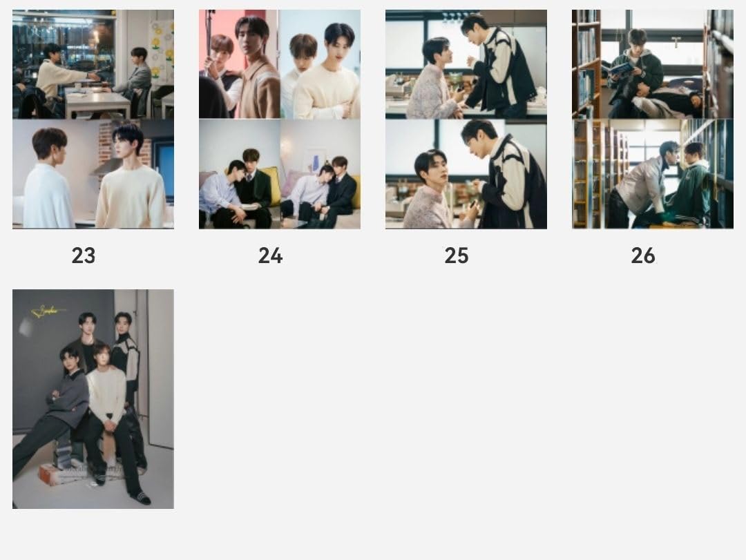 Amazon.co.jp: 韓国ドラマ 秘密の間柄 BLドラマ 写真集 フォトアルバム