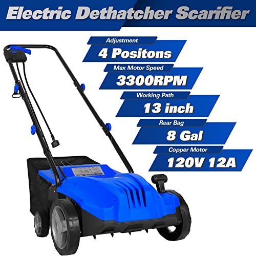 Bilt Hard Dethatcher Scarifier Electric Powered thumb #1