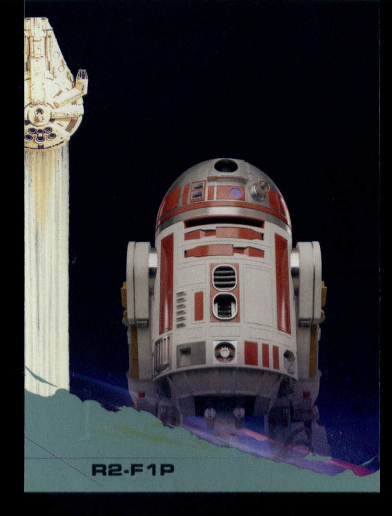 2018 Topps Solo A Star Wars Story Trading Card Silver #14 R2-F1P