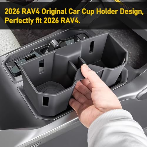 Portavasos compatible con Toyota Rav4 2026 miniatura 3