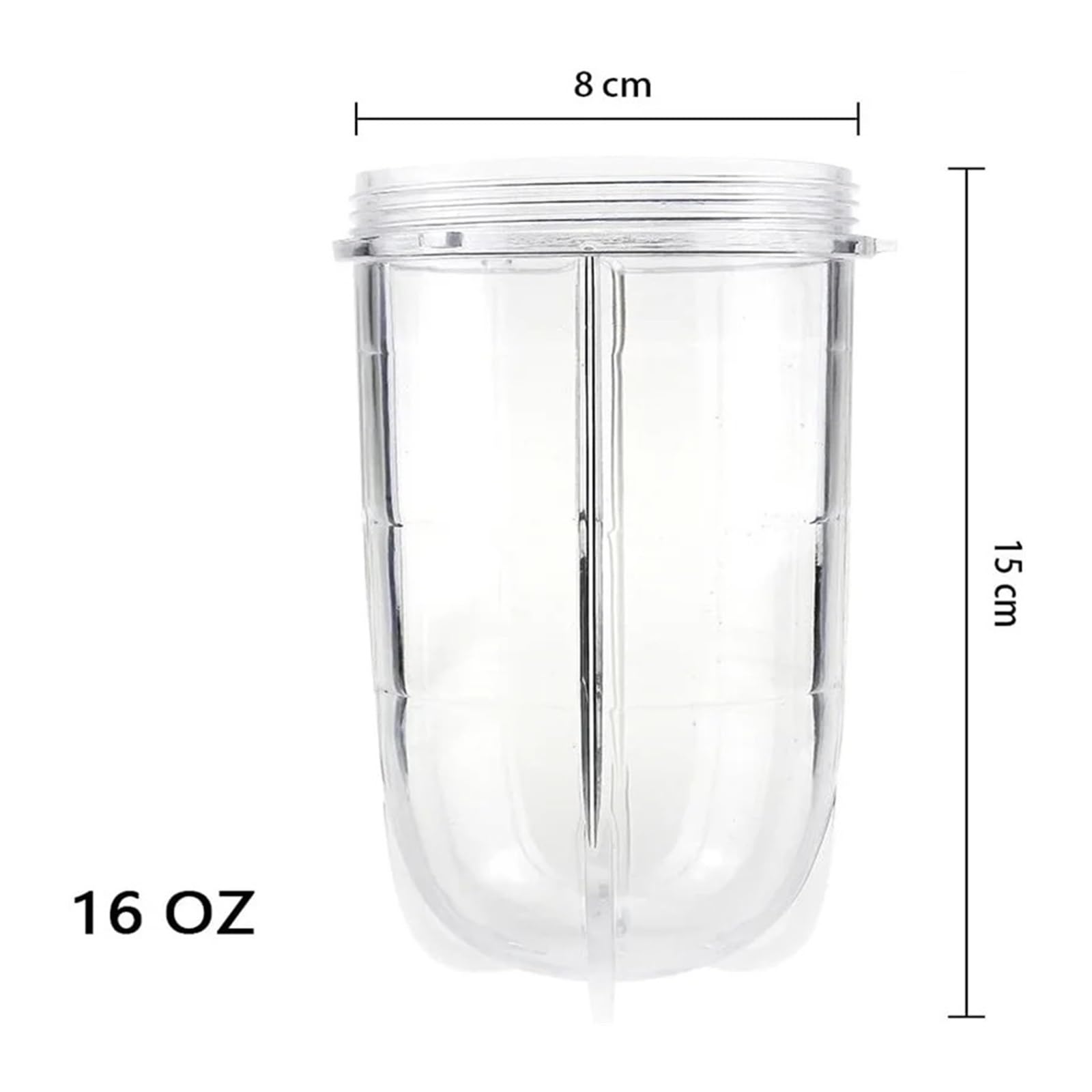 Paquete De 3 Vasos De Licuadora Con Tapas, Compatibles Con Magic Bullet, 250w MB1001, Exprimidor, Mezclador, Jarra De Licuadora, Piezas De Repuesto, 16oz
