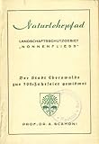 Naturlehrpfad, Landschaftsschutzgebiet Nonnenfliess : Der Stadt Eberswalde zur 700-Jahrfeier gewidmet