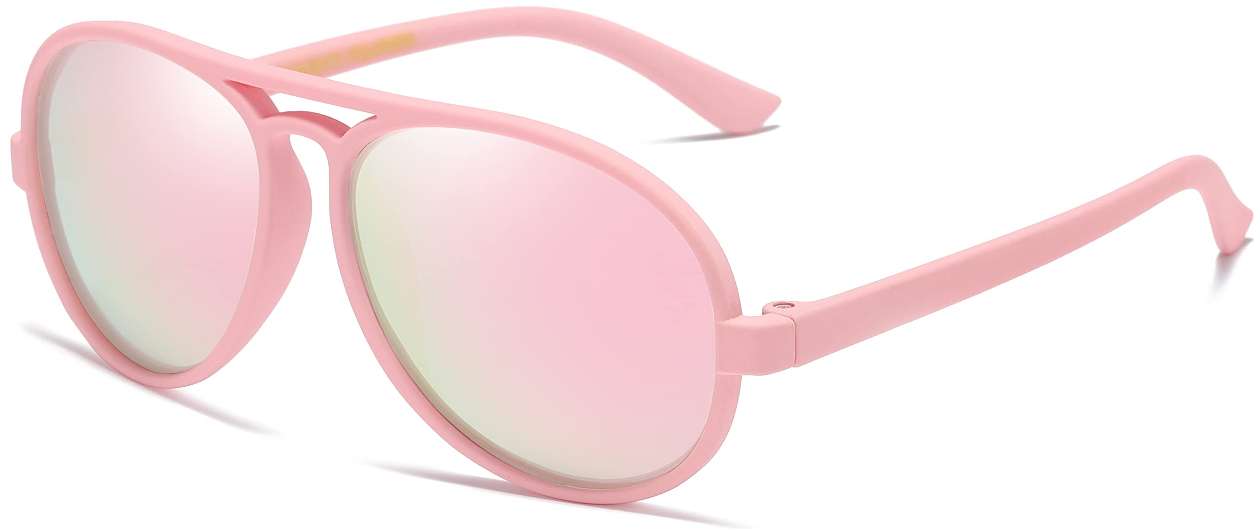 LEICO FASHION Toddler Baby Infant Polarized Aviator Sunglasses for Boys Girls Kids Age 0-4