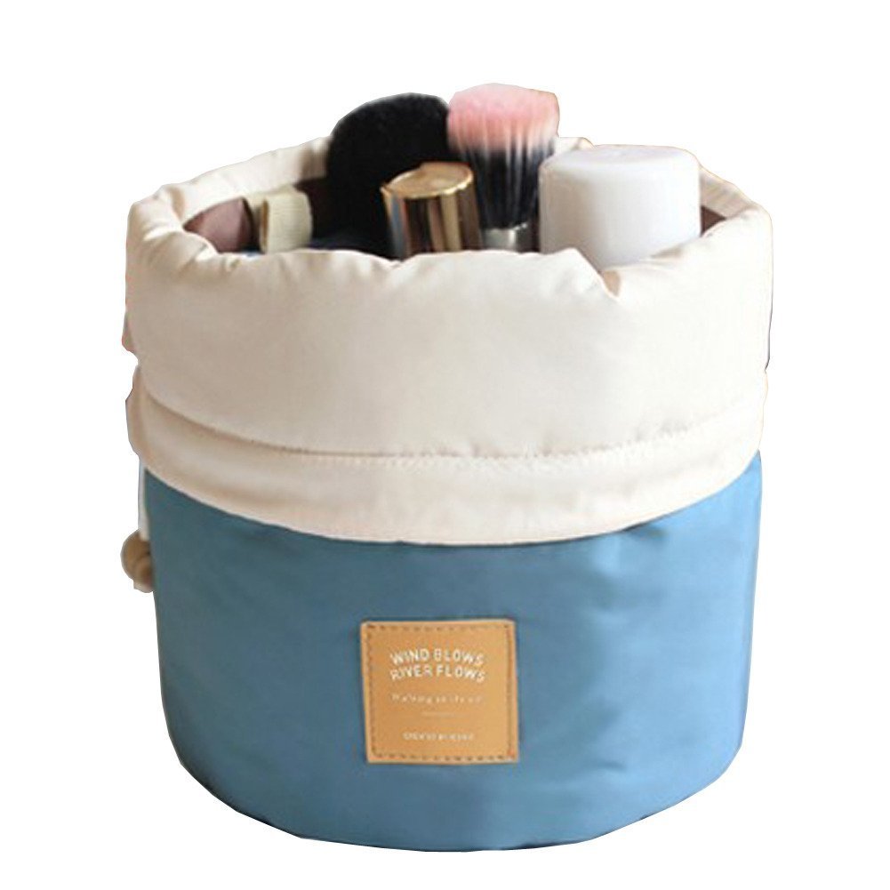 MissofSweet Traveling Wash Bag Cosmetic Bag Waterproof Outdoor Travel Packages Admission Package Sorting Packages Large Capacity (Blue)