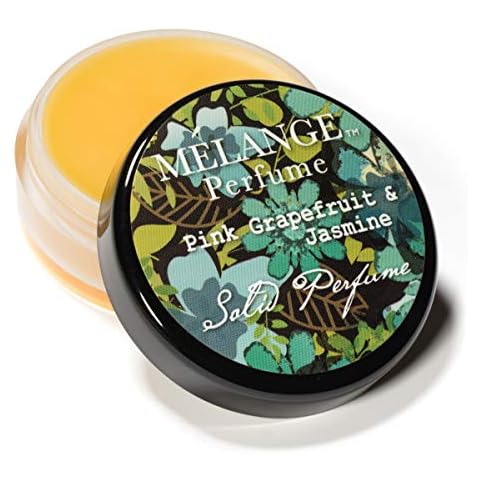 Melange Pink Grapefruit & Jasmine Solid Perfume Single .56 ounces (Pnk Grapefrt & jasmine) Cover