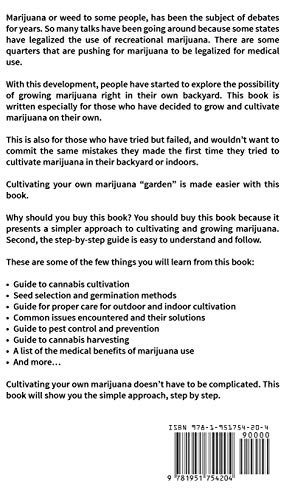 Marijuana: How to Grow Marijuana: From Seed to Harvest - Complete Step by Step Guide for Beginners 513zoKFi8bL - Marijuana: How to Grow Marijuana: From Seed to Harvest - Complete Step by Step Guide for Beginners