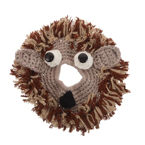 DIYEAH Knitted Animal Lens Hugger: Pet Camera Lens Ring -