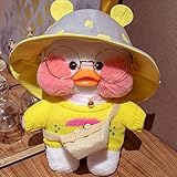 【Regalo perfecto】 Este lindo pato es el regalo perfecto para fiestas de Navidad y cumpleaños. Puedes dárselo a tus amigos y familiares, ellos se sentirán atraídos por este lindo peluche.