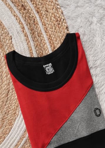 Image of Dollar Bigboss Men's Solid Cotton Gym Vest (Colour May Vary)