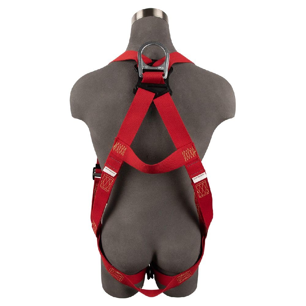 SafeWaze FS77425-WE-L/XL Welding Full Body Harness: 1D, MB Chest, MB Legs (L/XL)