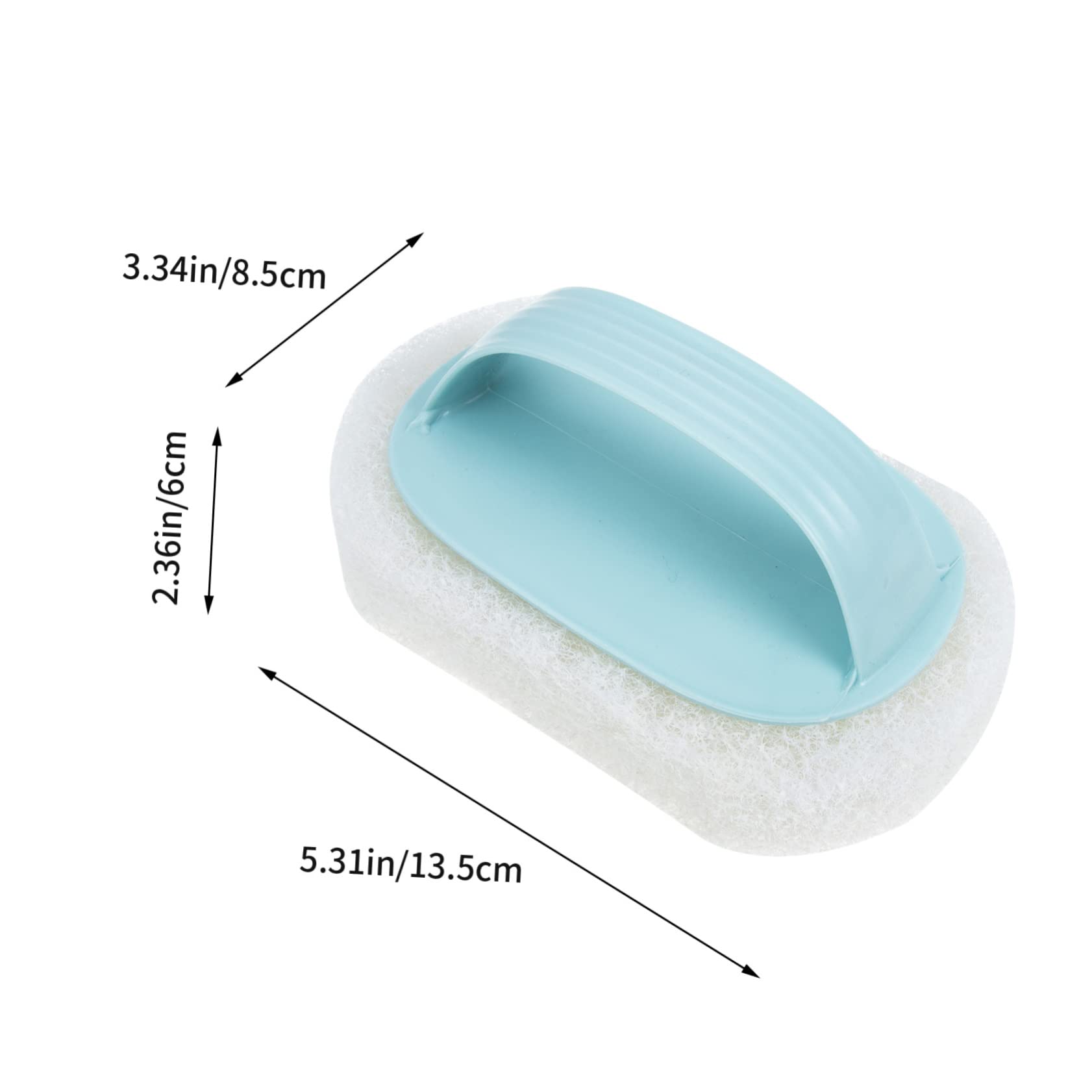 VICASKY Grill Brush Bristle 6 Pack BBQ Cleaning Brushes for Grilled Rack Countertop Non-Slip Handle