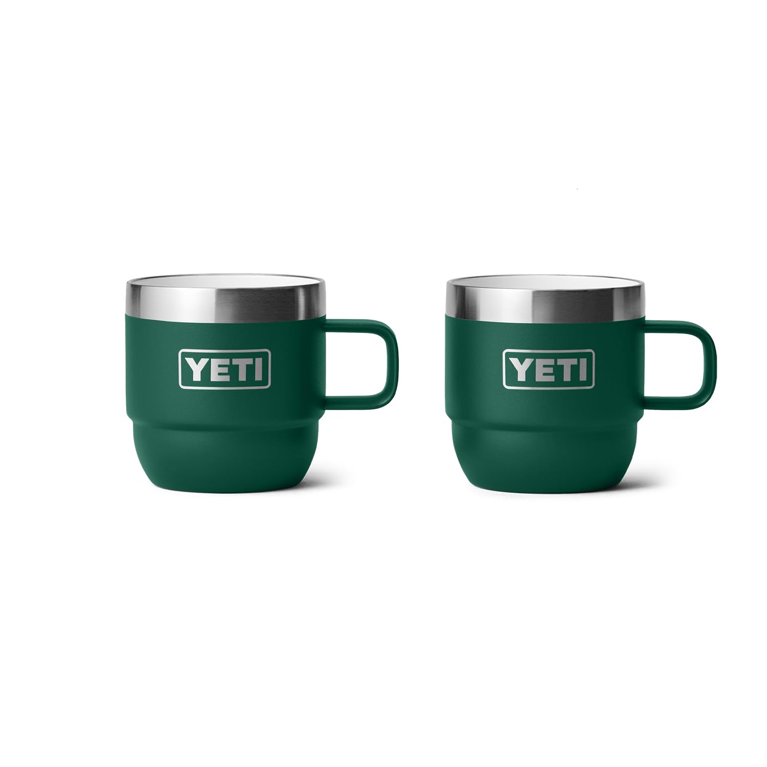 YETI Rambler 6 oz Stackable Mug, Stainless Steel, Vacuum Insulated