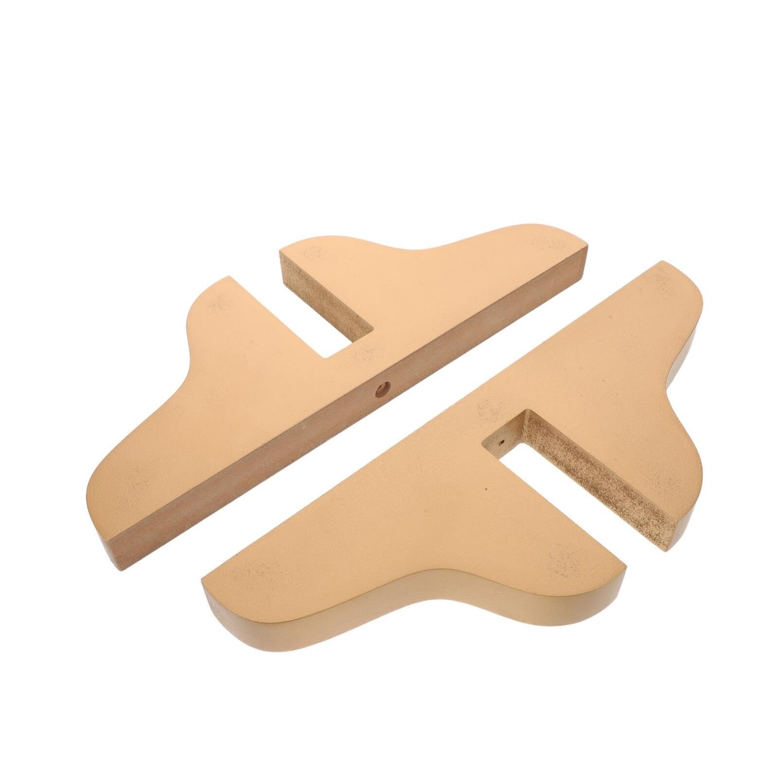 Support de cloison contre le basculement | Pieds pour paravent en bois stables BESPORTBLE