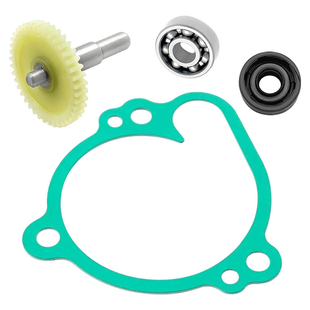 Wasserpumpe Reparatur Kit Impeller Welle Zahnrad Lager Dichtung Dichtung passend für Kawasaki KX 85 KX 80 KX 100