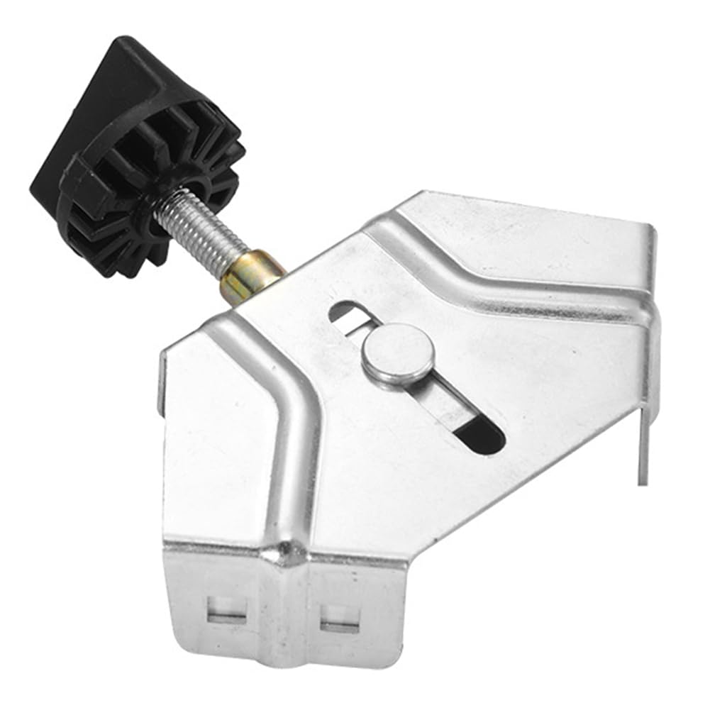 Vjsujehgy Metal Right Angle Clamp Quick Clip Auxiliary Corner Clamp Locator Adjustable 90 Degree Fixing Clamp