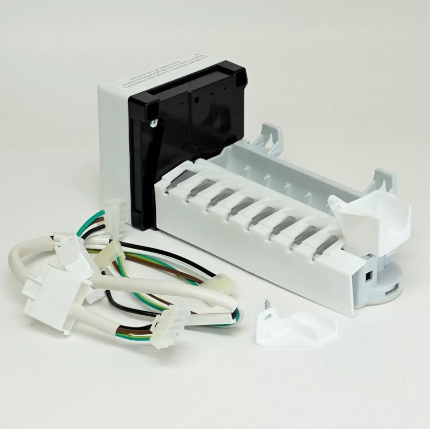 Refrigerator Ice Maker Replaces for Frigidaire FFHS2622MW8 FFHS2622MWD FFHS2622MW1 FFHS2622MW2 FFHS2622MW3 FFHS2622MW4 FFHS2622MW5 FFHS2622MW7 FFHS2622MWA FFHS2622MWB FFHS2622MWC FFHS2622MWF