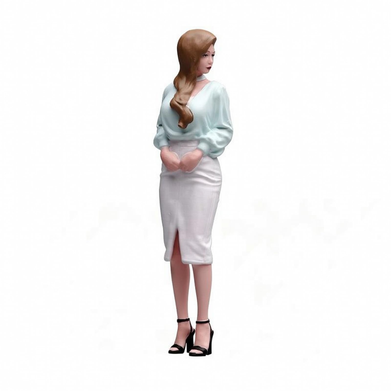 Figura Coleccionable Mujer Resina