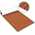 Zeeos EVA Foam Teak Decking Floor Sheet,Non-Skid-Self-Adhesive Flooring Synthetic Deck Marine Yacht RV Boat Flooring Mats,Teak with Black line(94.5''x36'')